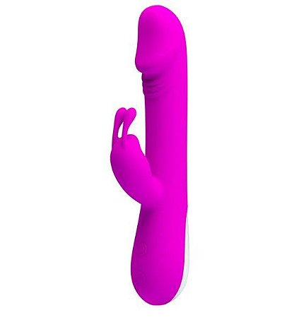 Vibrador e Estimulador Clitoriano 30 Vibrações Robert - Pretty Love