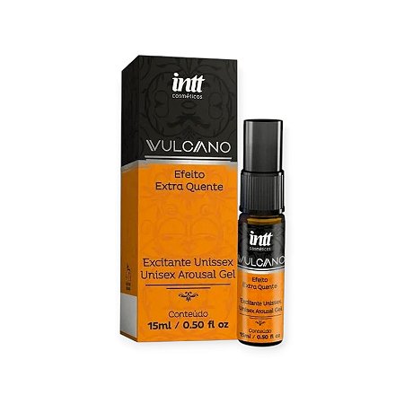 Gel Térmico com Aquecimento Extra Forte Vulcano 15ml - Intt