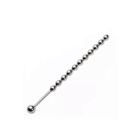 Dilatador de Uretra em Metal 15 cm - Penis Plug