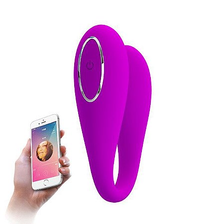 Vibrador de Casal por App Recarregável August - Pretty Love