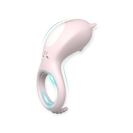 Anel Peniano com 9 Modos de Vibração Cora - Lovetoys