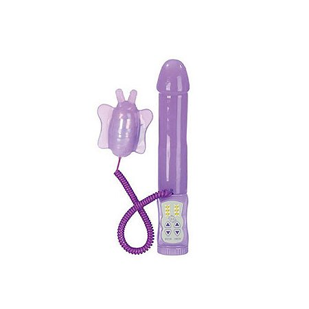 Vibrador Rotativo com cápsula borboleta anexada  - Waterproof Passion Tango - California Exotics