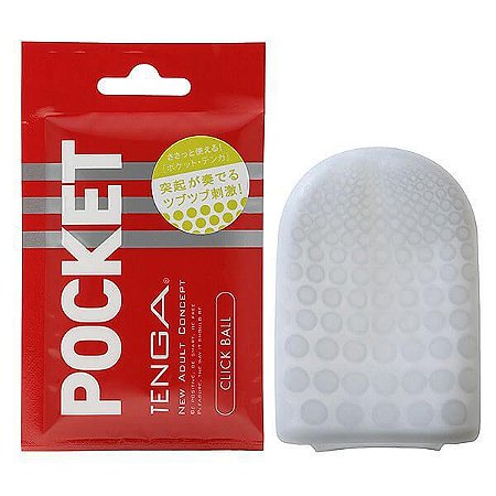 Masturbador Masculino Pocket Click Ball - Tenga