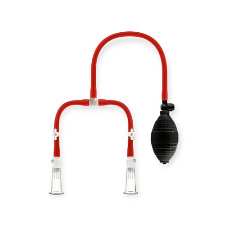 Bomba de Sucção Estimuladora de Mamilos com Pera Manual - Lovetoys