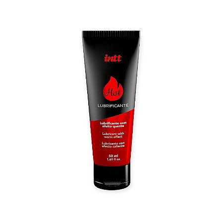 Lubrificante Hot Sabor Morango 50ml - Intt