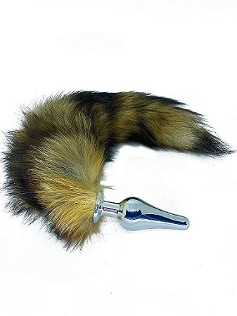 Plug Anal 3,5 cm com Rabo Raposa 40cm - Lovetoys