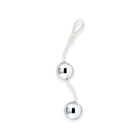 Bolas de Pompoarismo com 2 Esferas Cromadas 2,5cm x 125g - Lovetoys