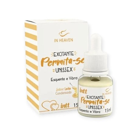 Excitante Unissex In Heaven Permita-se 10ml - Intt