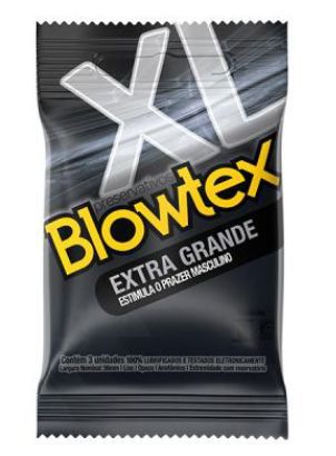 Preservativo Liso Extra Grande - Lubrificado Blowtex
