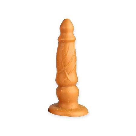 Pênis 23,5 em Silicone com Ondulações e Base Tower - Lovetoys