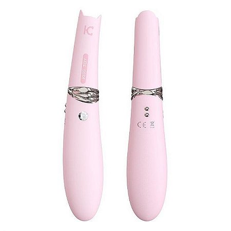 Vibrador Recarregável e Sugador 13 Modos De Vibração Miss CC - Kisstoy