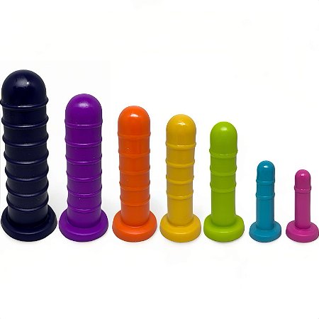 Kit de Dilatadores Vaginais com 7 Unidades - Lovetoys