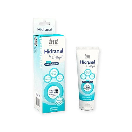 Lubrificante Anal Hidranal 50g - Intt