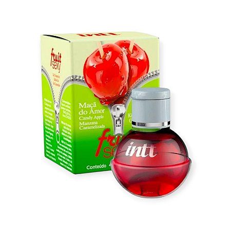 Gel Beijável com Leve Aquecimento Fruit Sexy Sabor Maçã do Amor 40ml - Intt
