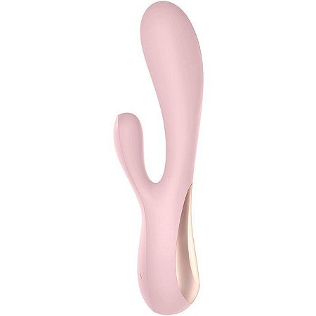 Vibrador Rabbit Mono Flex com App Rosa - Satisfyer