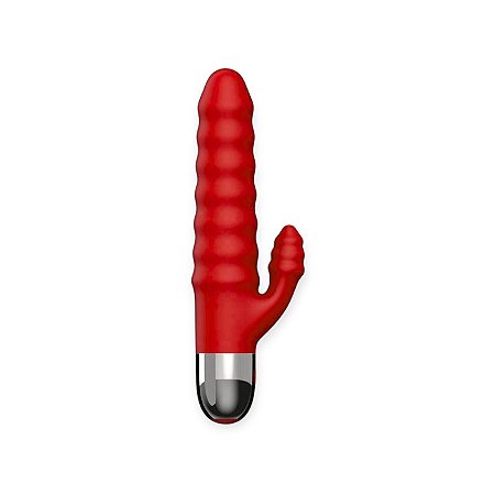 Vibrador Rabbit Ondulado com 10 Modos de Vibração Twist - Lovetoys