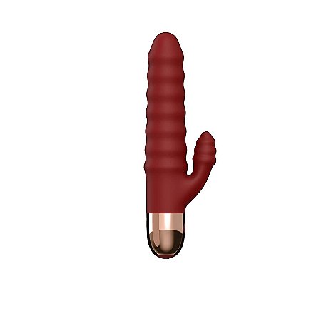 Vibrador Ondulado com Estimulador 10 Vibrações Twist – Lovetoys