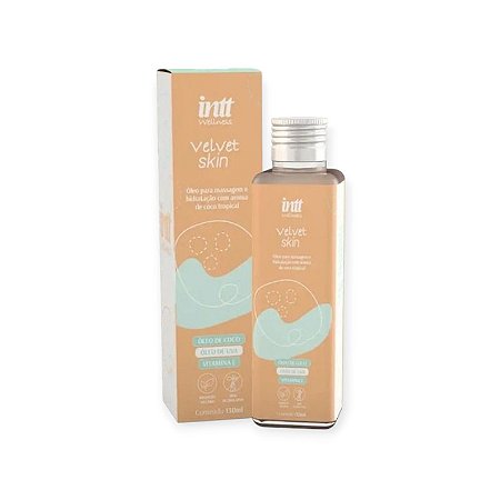 Óleo para Massagem e Hidratação Velvet Skin 130ml - Intt Wellness