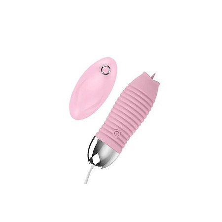 Cápsula Vibratória Língua Mágica com Controle Remoto - Lovetoys