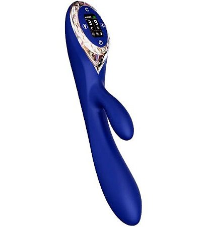 Vibrador Inflável com Estimulador Clitoriano A-King - Kistoy