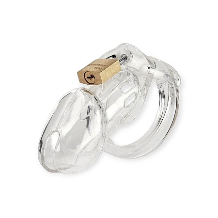 Cinto de Castidade em Acrílico Transparente Arthur - Lovetoys