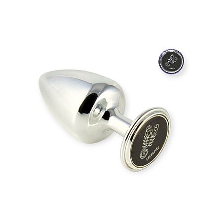 Plug Anal Cromado Signo Escorpião M - Hard