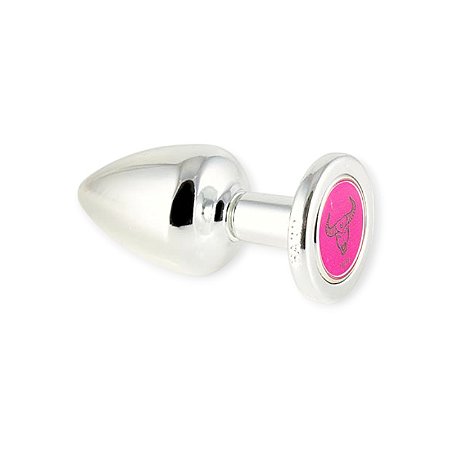 Plug Anal Cromado Signo Touro Tam G - Hard