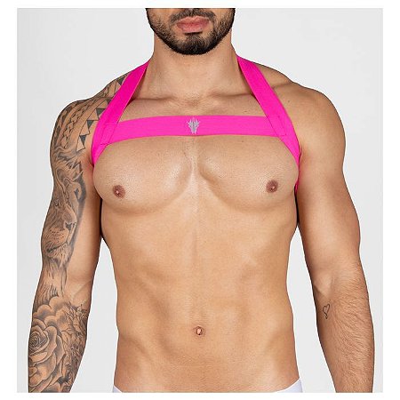 Harness Dragon Ajustável Pink - Ricok