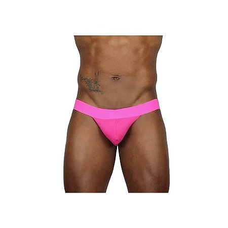 Jockstrap Simples de Elástico Pink M - Ricok