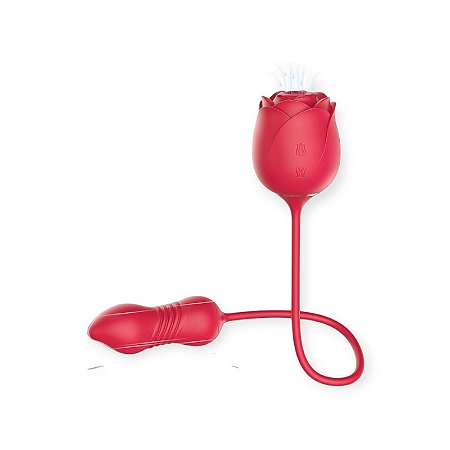 Vibrador para Ponto G e Clitóris com Sucção Immortal Flower 5 - S-Hande