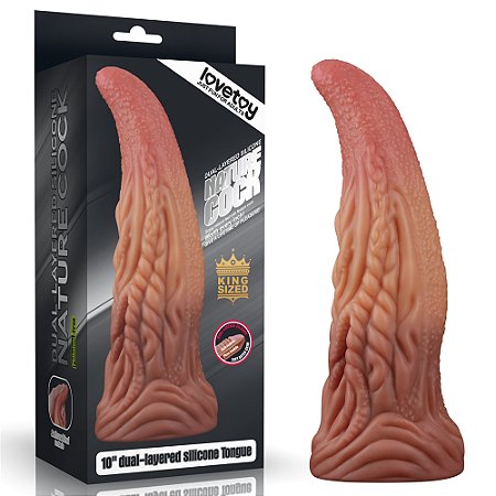 Dildo 25x9cm Dupla Densidade Nature Cock 10 - Lovetoy