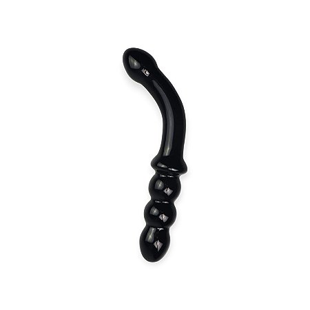Penetrador de Vidro 18x3cm Preto Glass Romance - Lovetoy