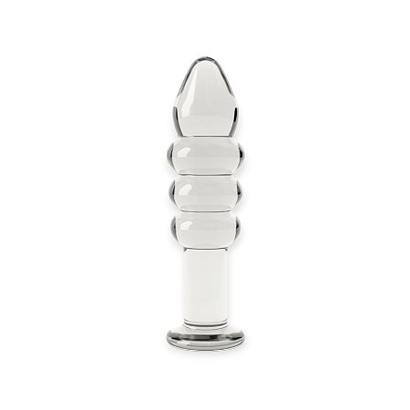 Plug Anal de Vidro 14cm Transparente - Lovetoy