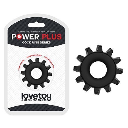 Anel Peniano Power Plus Preto - Lovetoy