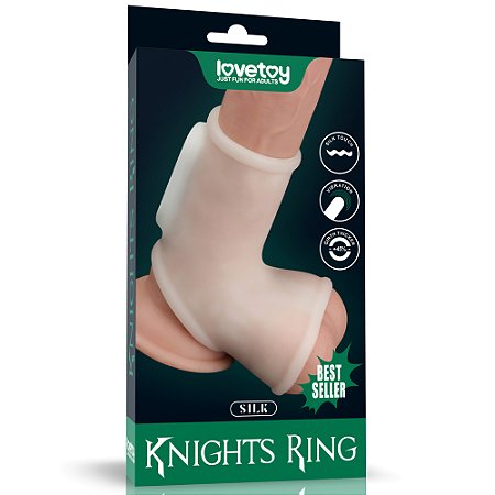 Meia Capa para Escroto com Vibro Silk - Lovetoy