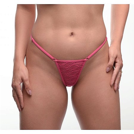 Fio Dental Glamuroso Pink - Amor e Sedução