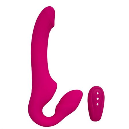 Vibrador Strapless 12 Vibrações Wireless Kira - Lovetoys