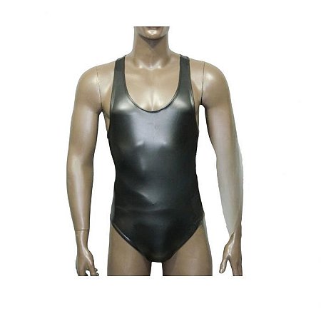 Body Masculino Nadador Preto M Coleção Fetiche - Lovetoys
