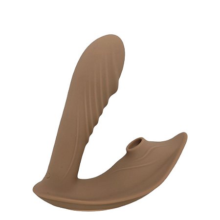 Vibrador Duplo com Sucção Scott - Tentare