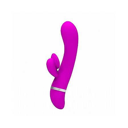 Vibrador Ponto G e Estimulador Clitoriano 30 Vibrações Bert - Pretty Love