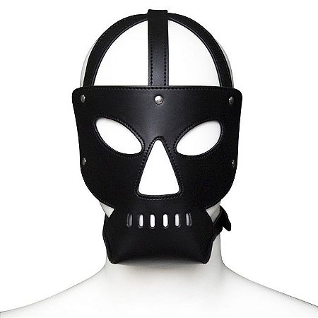Máscara Capuz com Mordaça - Hannibal Mask
