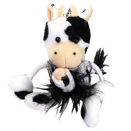 Chaveiro Touro de Pelúcia - Cuddly Charmers - Nanma Pp