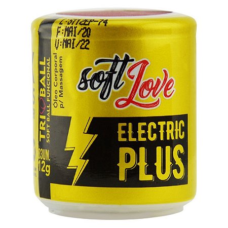 Bolinha Triball Eletric Plus com 3 – Soft Love