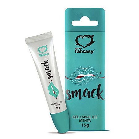 Gel Labial Efeito Gelado Sabor Ice Menta - Smack