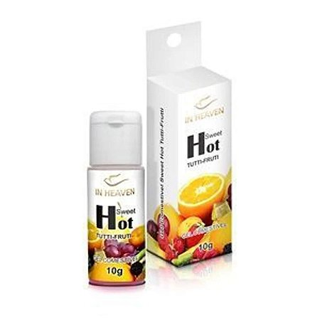 Gel Beijável Hot Tutti Frutti  In Heaven - Intt Cosméticos