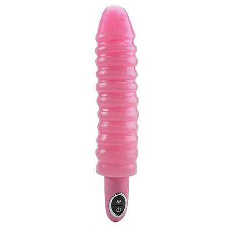 Vibrador Anelado 19cm Com 10 Pulsações - Absoloo