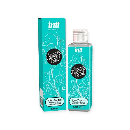 Óleo Para Massagem Tântrica aroma Algodão Doce - Atração Fatal  Intt