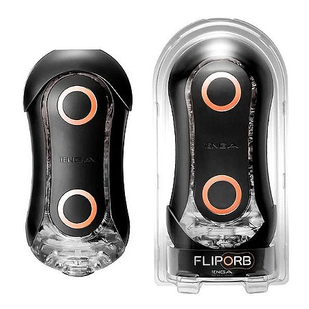 Masturbador Masculino Flip Orb Strong Orange Crash – Tenga