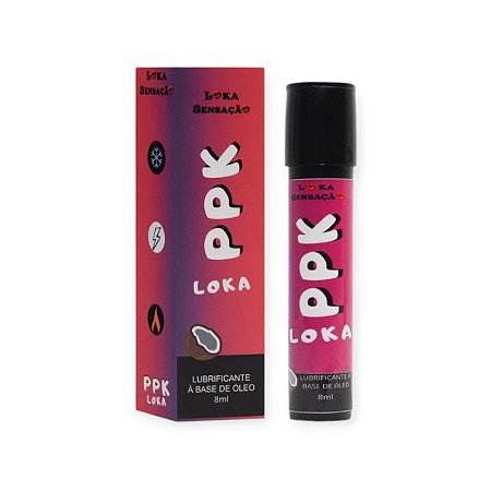 Lubrificante à Base de Óleo de Coco PPK Loka 8ml - Loka Sensação