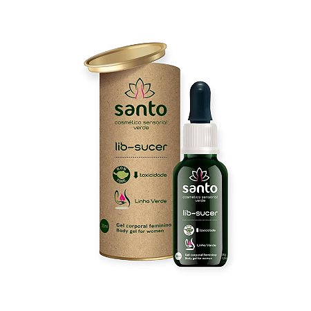 Gel Corporal Feminino Lib-sucer 30g - Santo Cosmético